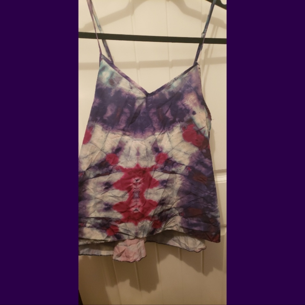 Tie Dye Flowy Tank